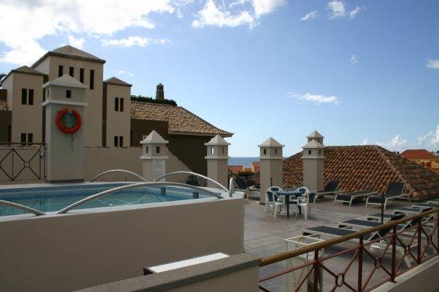 Appartementen Las Mozas - zwembad op dakterras 
