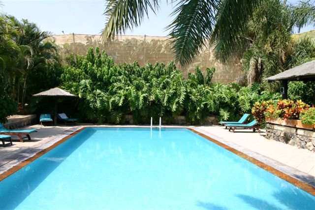 Appartementen Casas de Piedra - zwembad